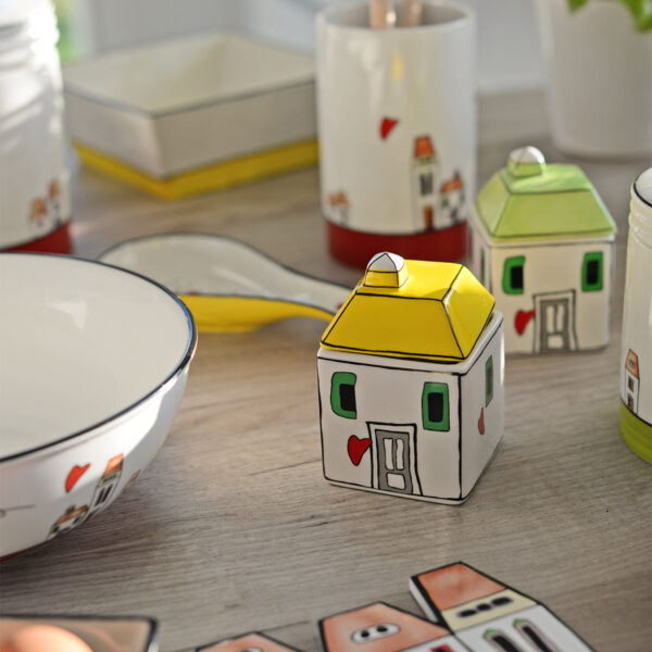 ZUCCHERIERA LE CASETTE GIALLA 7X11 - immagine 2