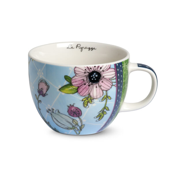 Tazza Colazione Le Pupazze Azzurra 600ml