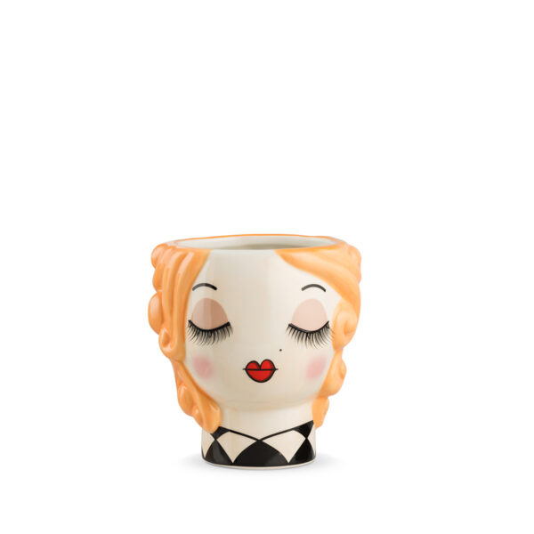 Vaso Le Pupazze Gaia Arancio 12x11
