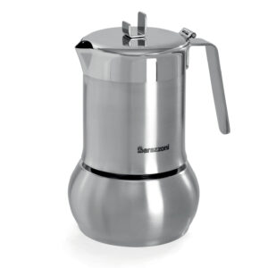 Caffe Tummy inox con riduttore 4 tazze