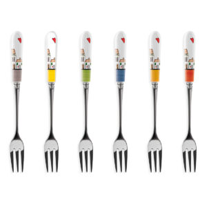 Set 6 Forchettine Le Casette
