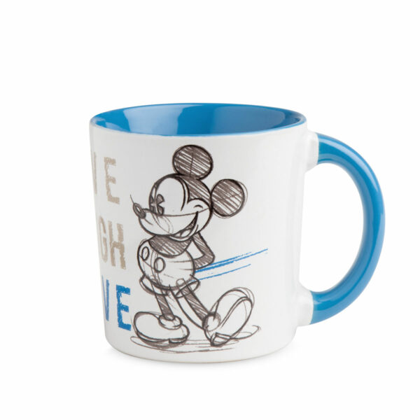 Mug Mickey Live Laugh Love Blu ml.390