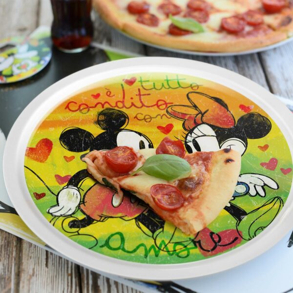 Set 2 Piatti PIzza Mickey & Minnie - immagine 5