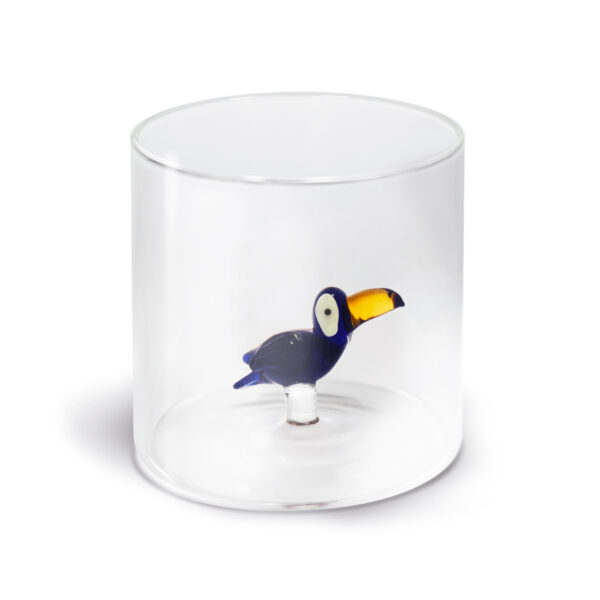 Bicchiere in vetro borosilicato Tucano