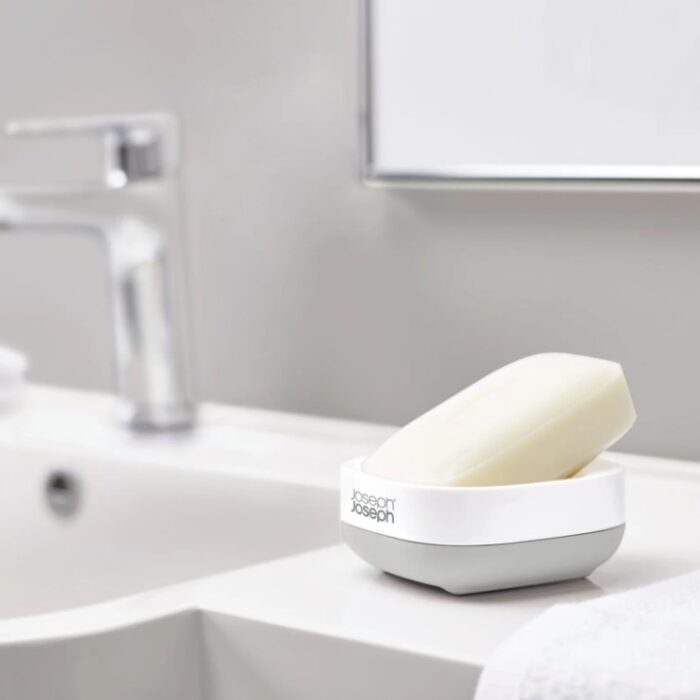 slim compact grey soap dish 70511 slim compact grey soap dish 70511
