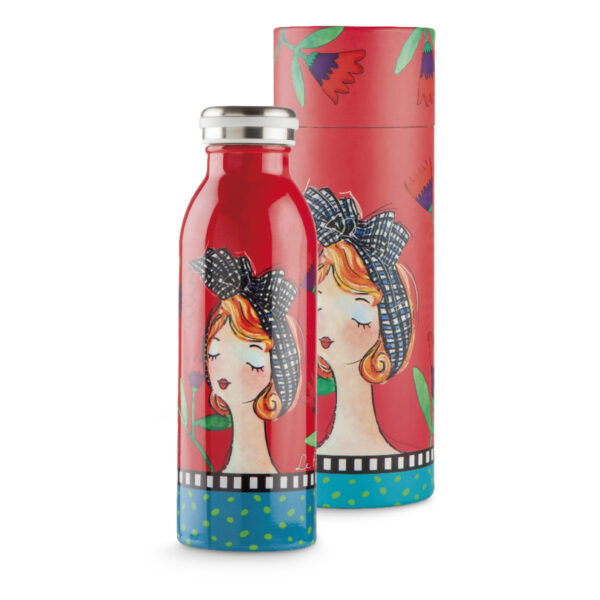 Bottiglia Termica Le Pupazze Rossa 500ml
