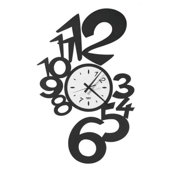 Orologio da parete particolare con numeri grandi Calypso