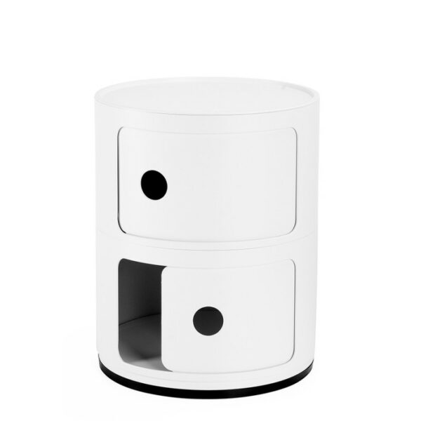 Componibili Recycled 2 elementi , Bianco opaco