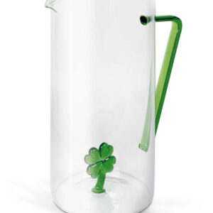 Caraffa in Vetro Borosilicato Quadrifoglio
