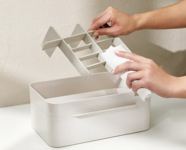 Viva Large organizer per cosmetici con specchio removibile - immagine 2