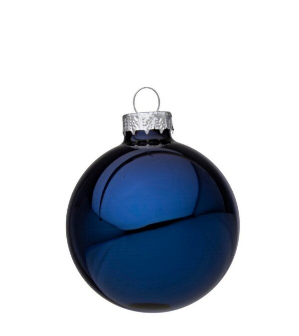 Sfera Blu Lucido D60