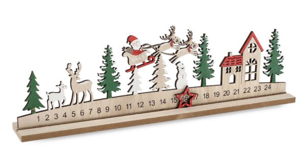 Calendario Avvento Lettie Rovere Naturale