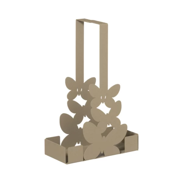 Porta Bicchieri Butterfly Beige