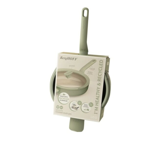 Tegame con coperchio antiaderente "Balance Sage" 26cm - immagine 3