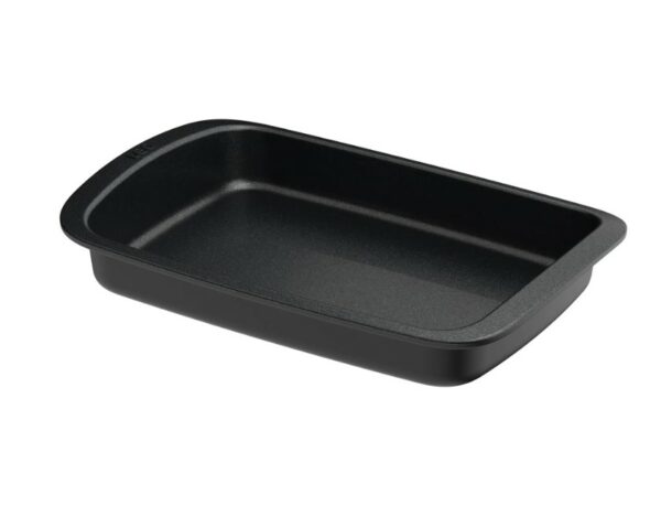 Rostiera antiaderente con griglia estraibile Graphite 42x28cm - immagine 4