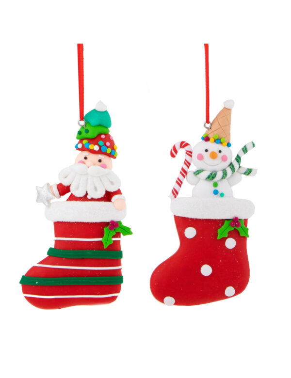 Set 2 pezzi Calza "Ginger bread"