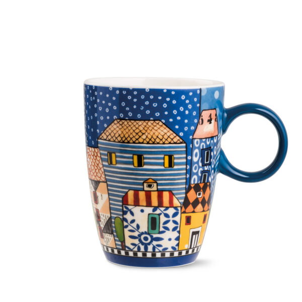 Mug paese mio Blu ml.430