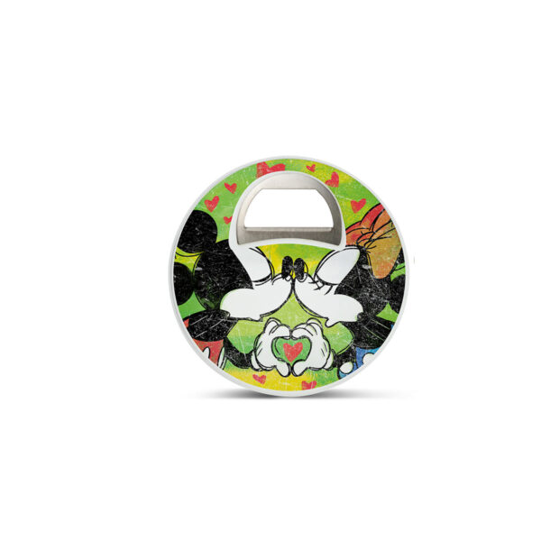 Apribottiglia Lsl Verde Mickey&Minnie