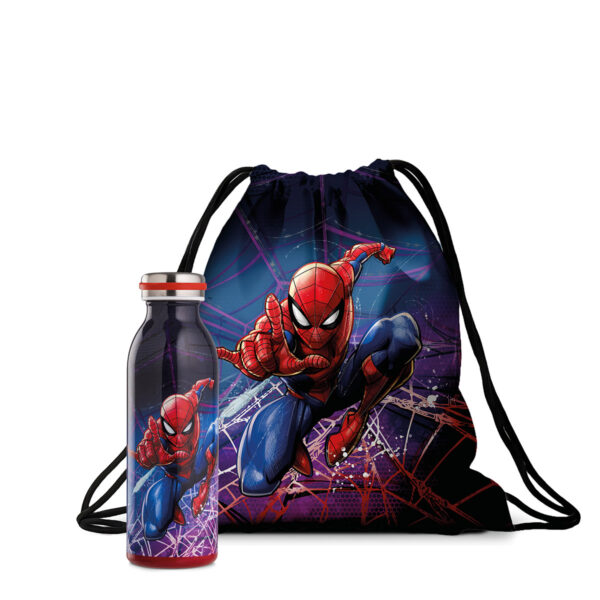 Set Bottiglia Termica e Sacca Spider-man