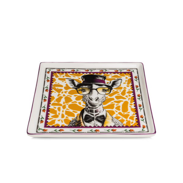 Vassoio Human Essence Giraffa "Far-sightedness" 19x19