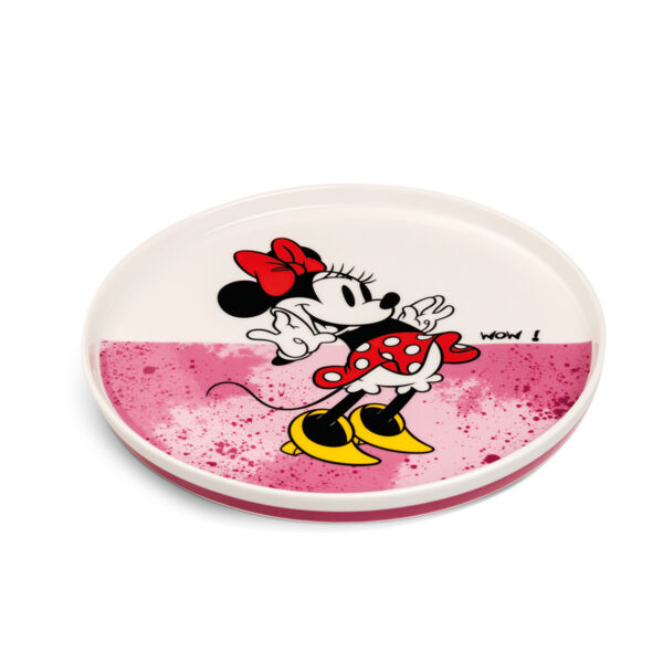 Piatto Dessert Minnie Mousse I Am Rosa d.20