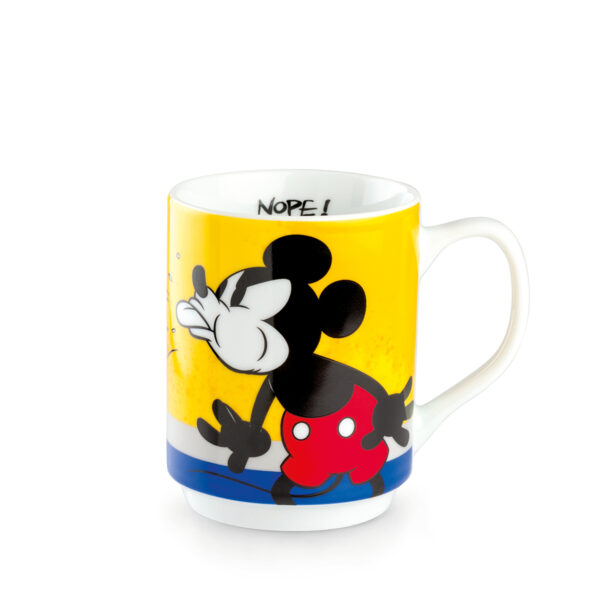Mug Impilabili Mickey I am Giallo ml.350