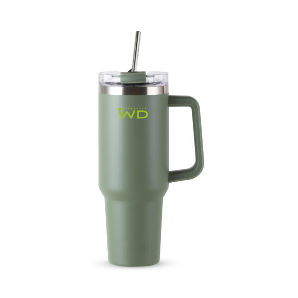 Mug Americana Acciaio Verde Oliva