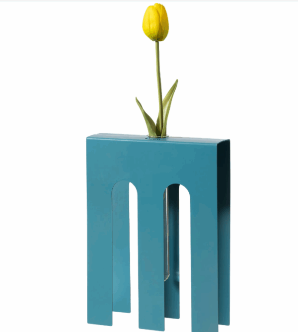 Vaso Portafiore De Chirico Blu Oltremare