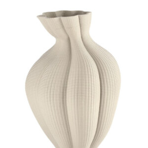 Vaso Reiko Bombato Beige H39